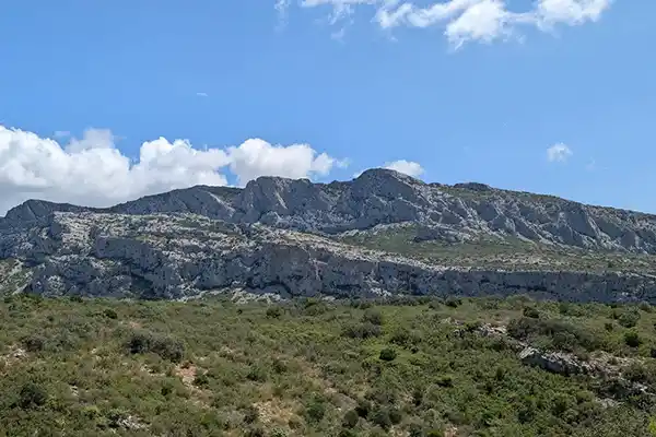 paysage montagne Corbières Aude